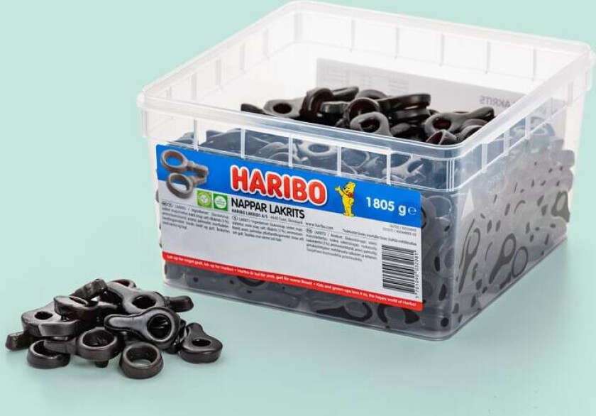 Bilde av Lakrissmokker Smågodt 1,8 kg