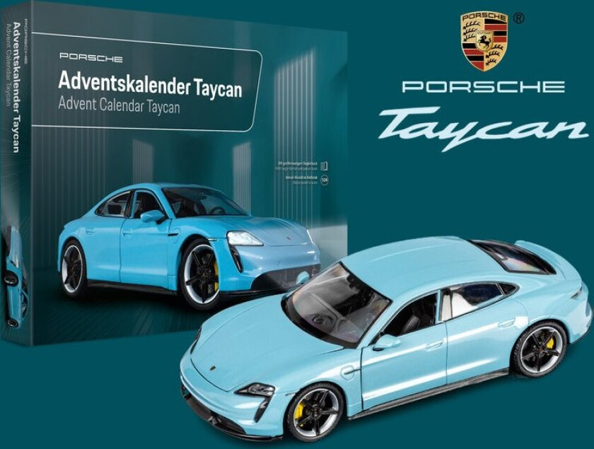 Porsche Taycan-julekalender