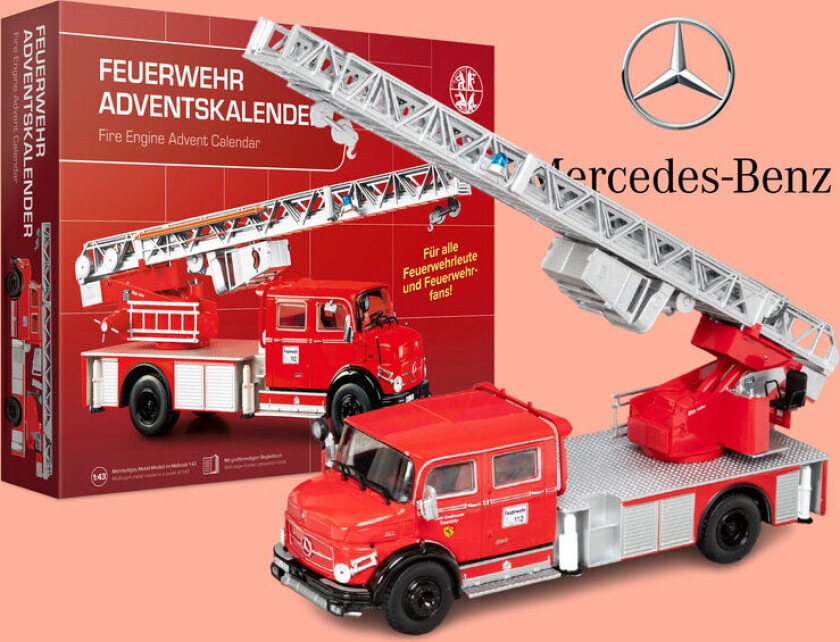 Mercedes-Benz brannbil-julekalender