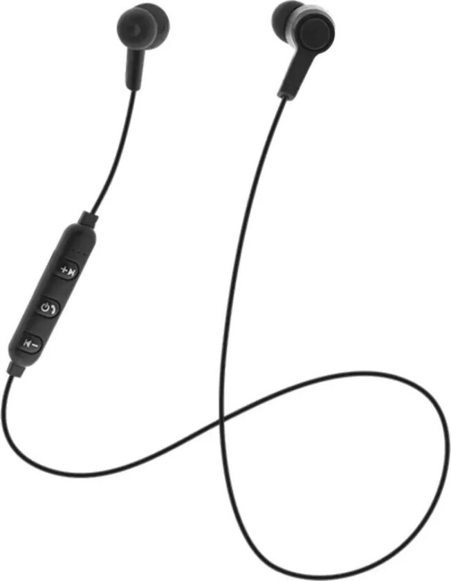 trådløst Bluetooth Sport Headset - Svart