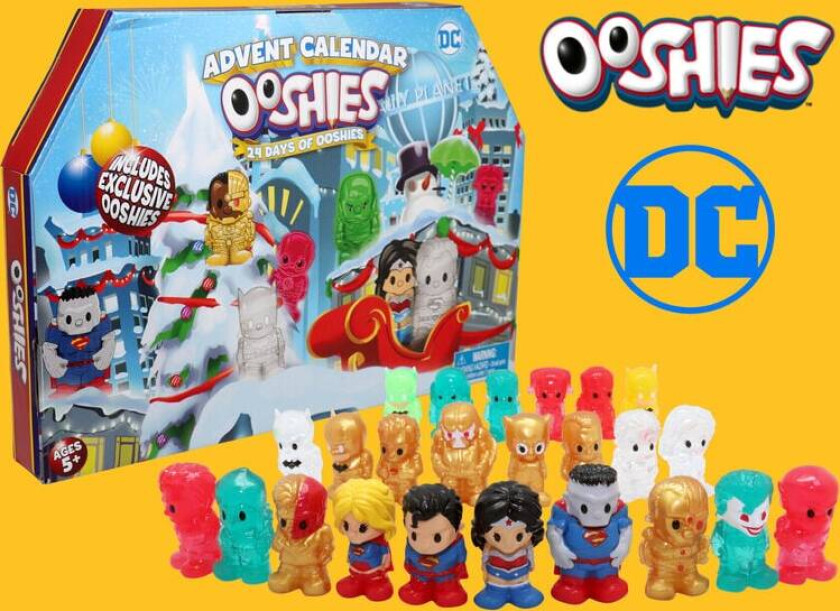 DC Comics Ooshies-julekalender