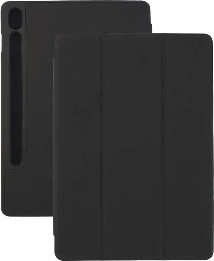 Samsung Galaxy Tab S9 4smarts Basic Folio Deksel m. Penne Holder - Svart