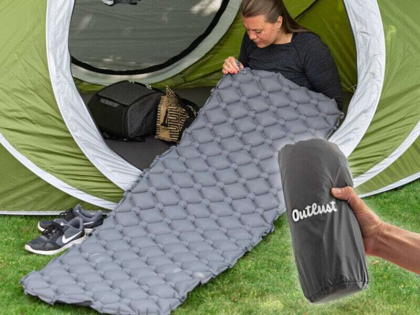 Oppblåsbart liggeunderlag - Outlust