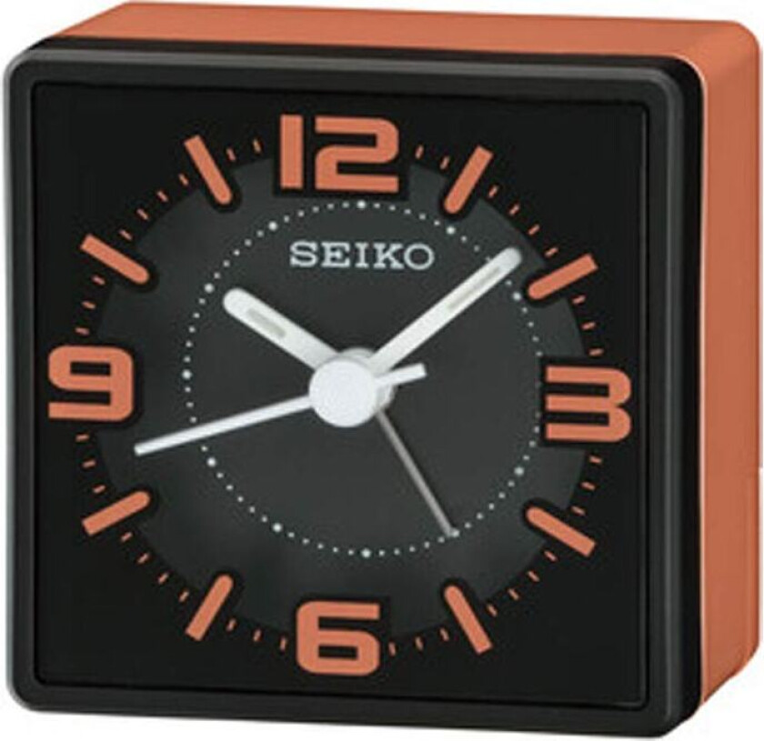 Alarm Clock QHE091B - Kvarts - Oransje - - - Akryl