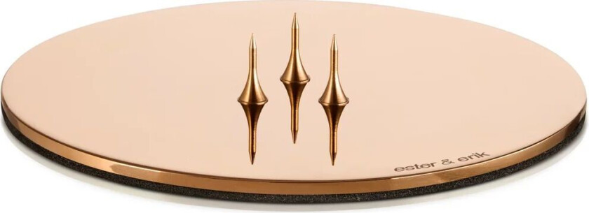 ester & erik lysfat Ø9 cm blank Roségull