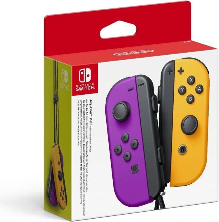 Bilde av Joy-Con Pair Neon - Lilla/oransje