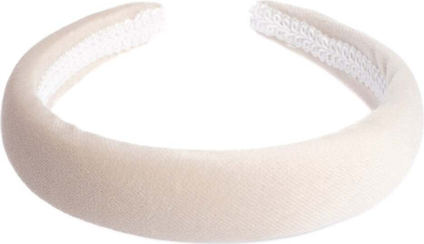 Velvet Hair Band Broad Sand