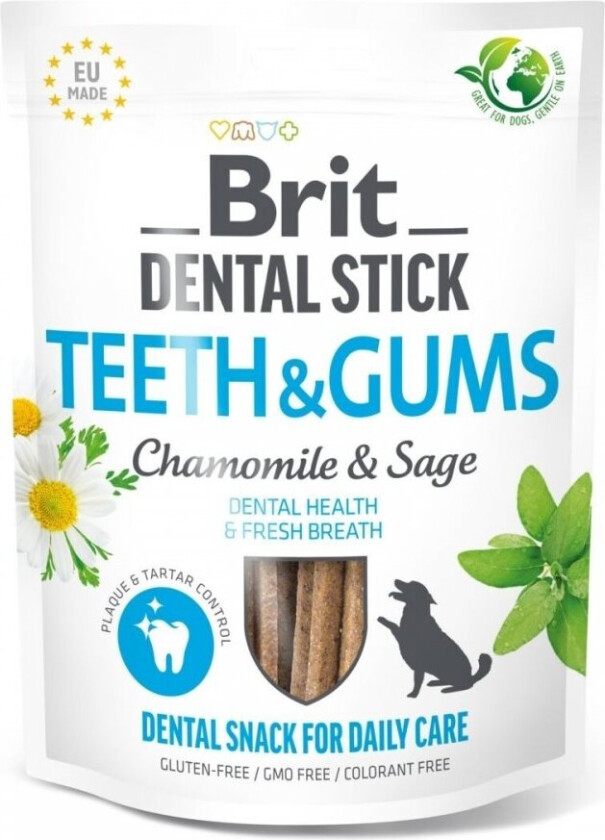 Bilde av Dental Stick Teeth & Gums with Chamomile & Sage 7 stk