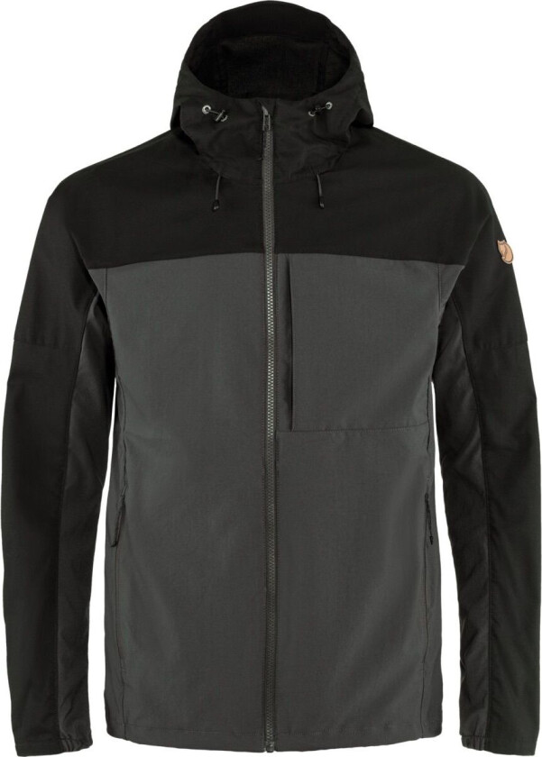Men's Abisko Midsummer Jacket Dark Grey-black S