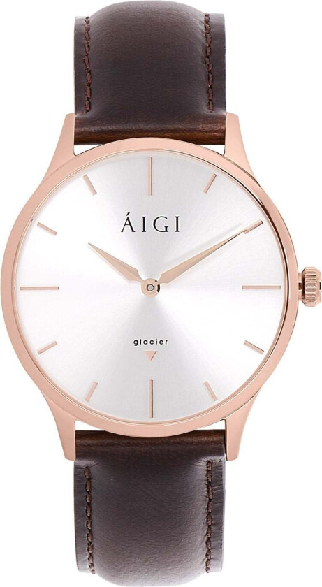 GLACIER ROSE 36MM - BRUN SKINN
