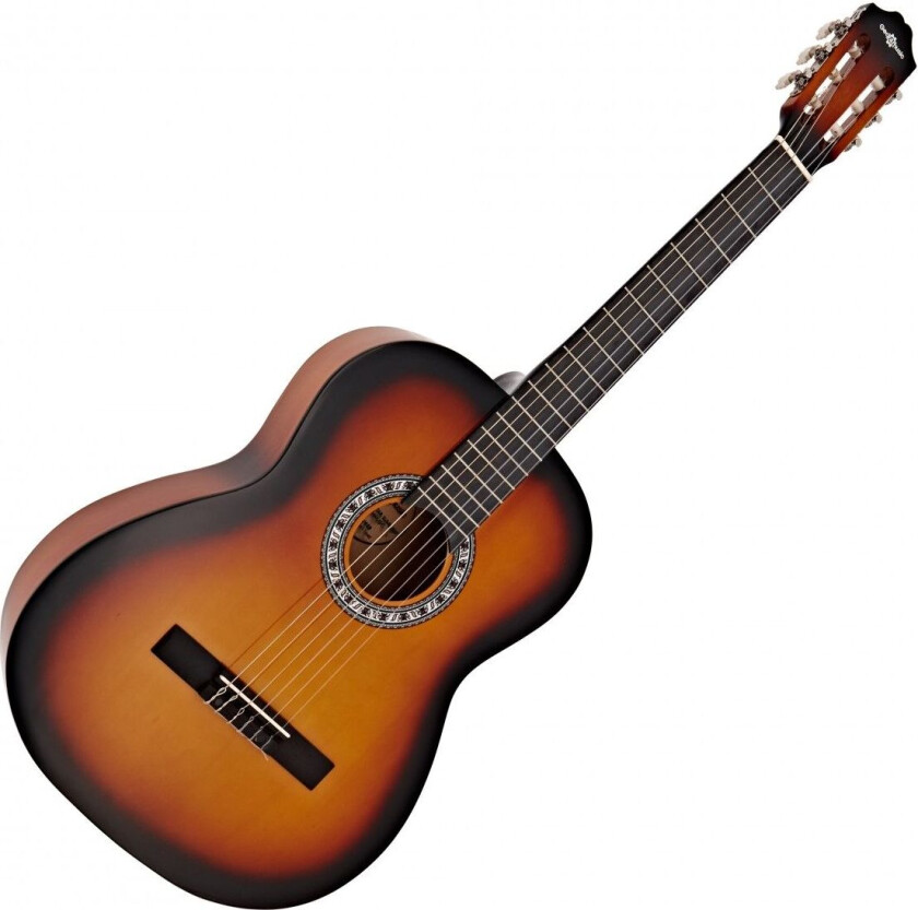 Gear4Music Classical Guitar Sunburst fra Gear4music