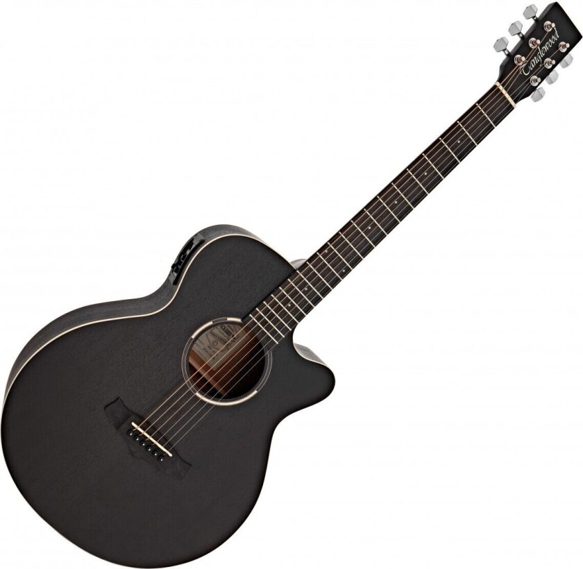 TWBB SFCE Blackbird Electro Acoustic Smokestack Black