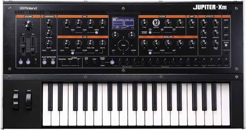 Jupiter-Xm Synthesizer med 37 tangenter