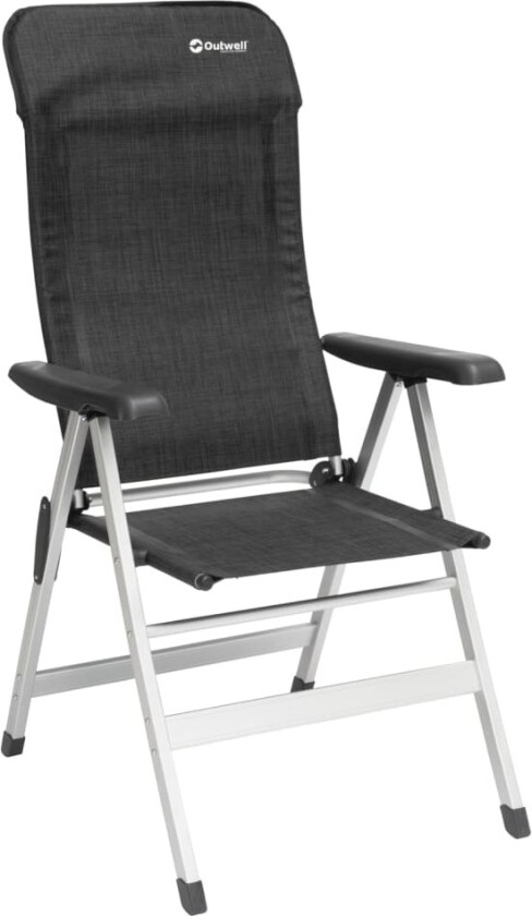 Foldbar stol Melville svart og grå
