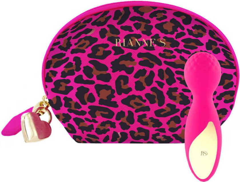 Lovely Leopard Mini Wand Vibrator