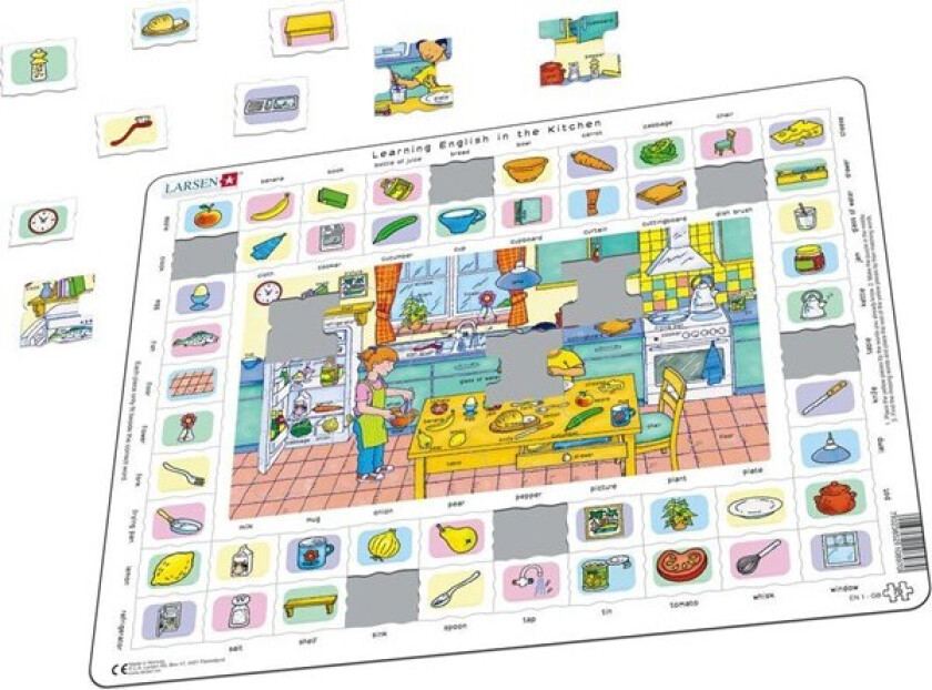 Learning english in the kitchen