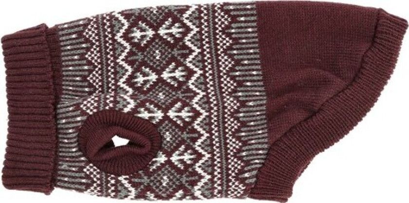 Bilde av Dogman Iselin Hundegenser Vinrød (35 cm)