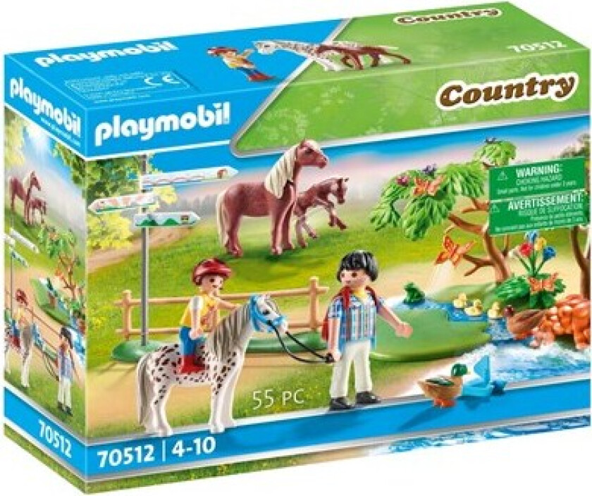 Playmobil Country - Tur Med Ponnien 70512