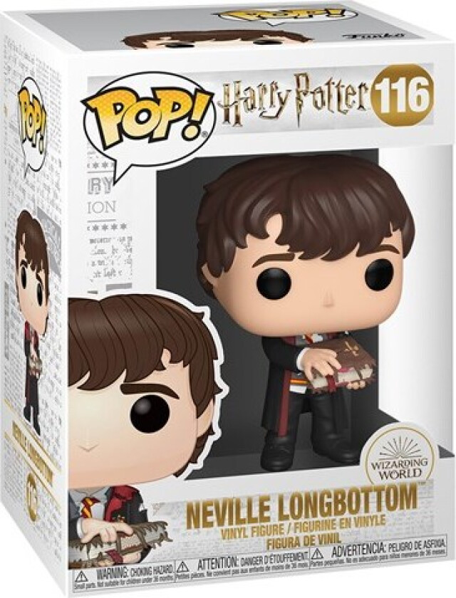 Funko Pop! Harry Potter - Neville Med Monsterbok #116