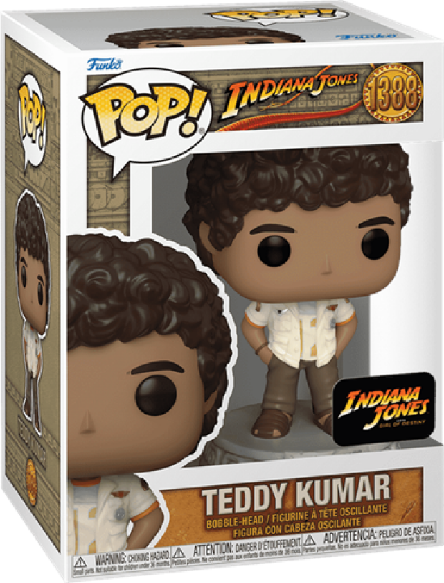 Funko Pop! Indiana Jones - Teddy Kumar Figur #1388