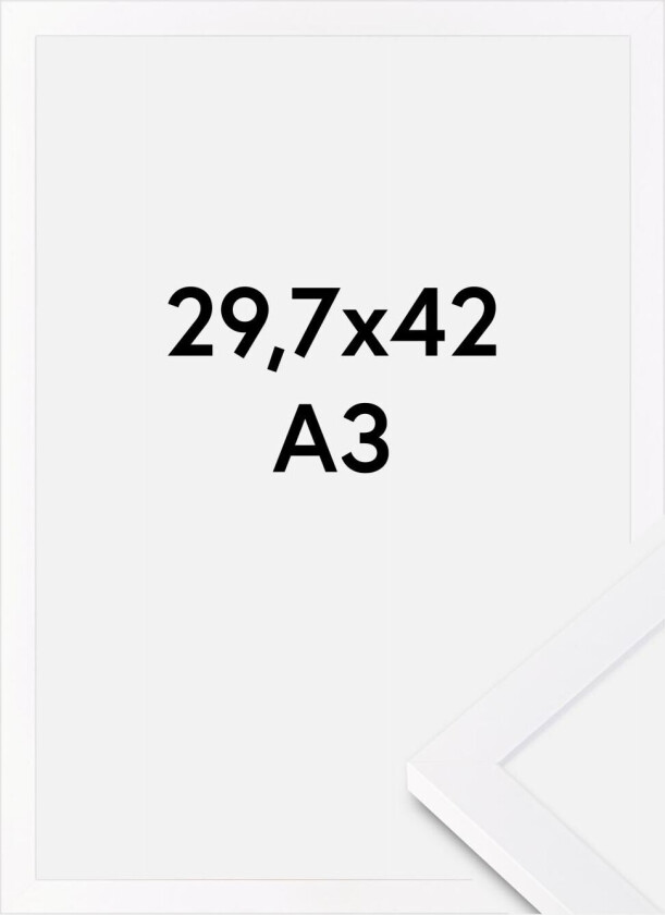 Ramme Selection Akrylglass Hvit 29,7x42 Cm (A3)