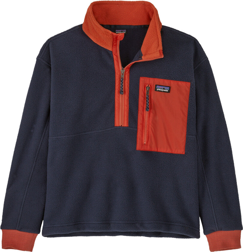 Bilde av Microdini 1/2 Zip Pullover Junior New Navy W/Pimento Red M