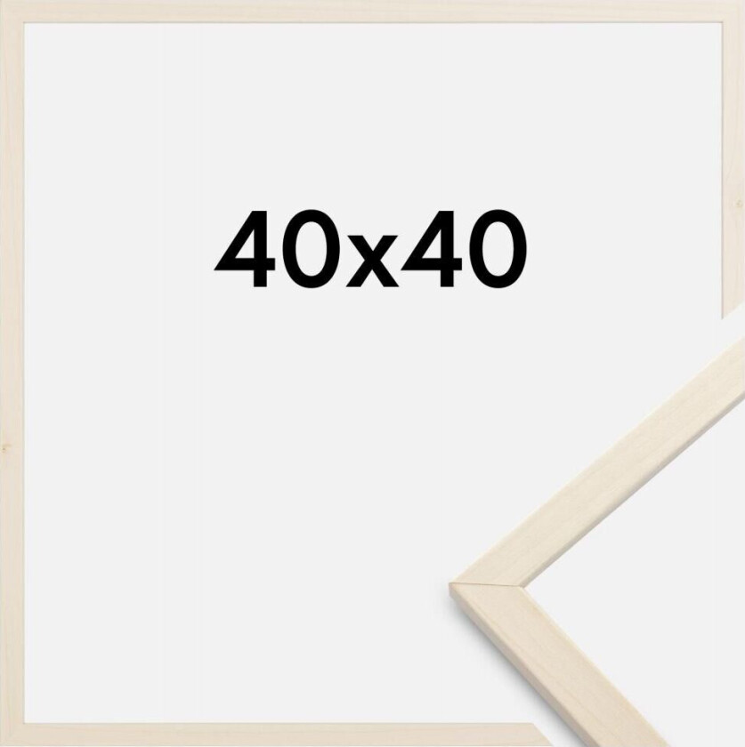 Ramme Edsbyn Lønn 40x40 Cm