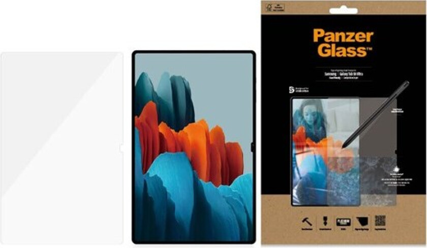 Panzerglass Ultra-wide Fit Samsung Galaxy Tab S8 Ultra, Samsung Galaxy Tab S9 Ultra