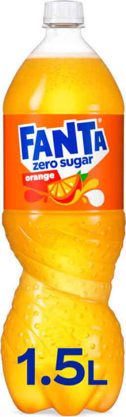 Orange Zero Sugar 1,5l flaske