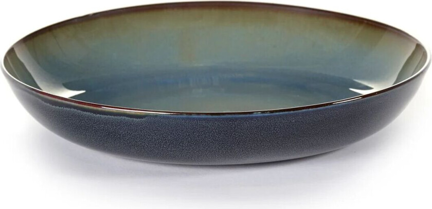 Terres de Rêves pastatallerken 23,5 cm Blue grey-dark blue