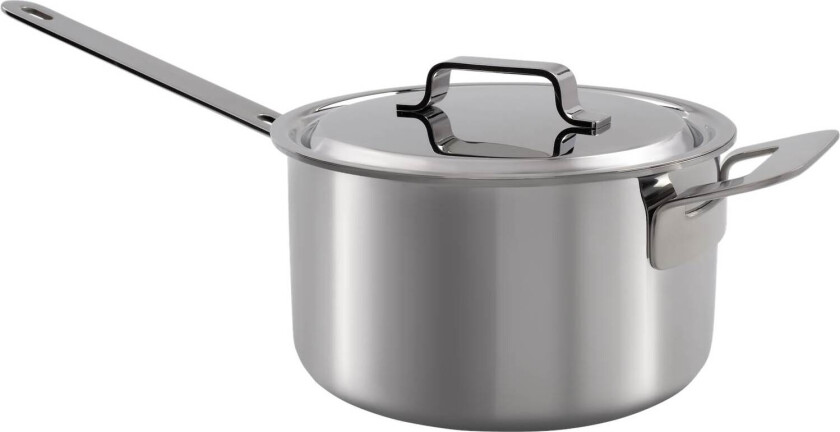 3 liters kasserolle i rustfritt stål