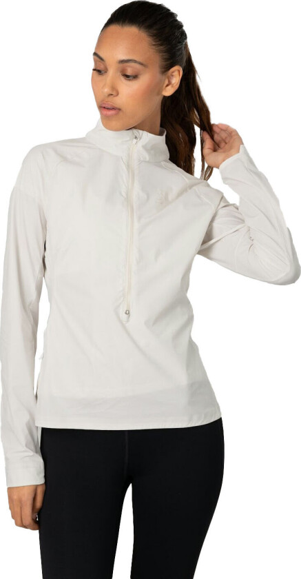 Advance Wind Half Zip Dame Tofu White L