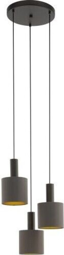 CONCESSA 1 pendant light cappuccino gold