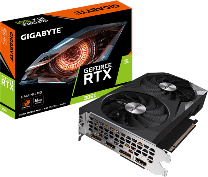 GeForce RTX 3060 GAMING - 8GB GDDR6 RAM - Grafikkort