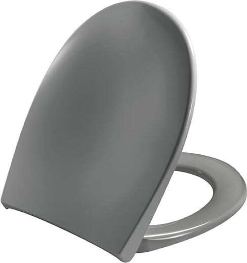 Bilde av Scandinavia Plus 758 toalettsete, soft close, avtagbar, antracit