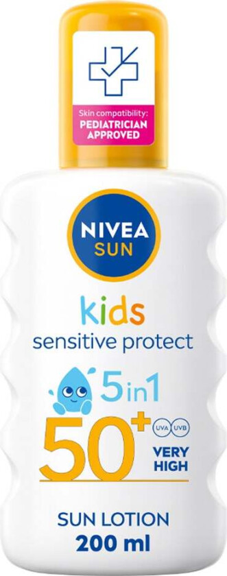 Nivea Sun Spray Protect&Sensit Kids Spf50+ 200ml