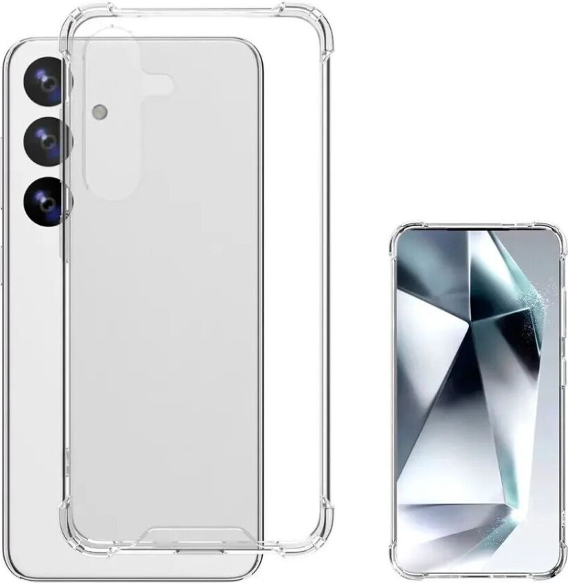 4smarts Samsung Galaxy S24+ (Plus) 4smarts IBIZA Deksel - Gjennomsiktig