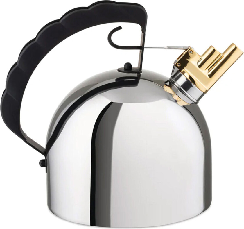 Kettle 9091 Stainless Steel / Brass / Black