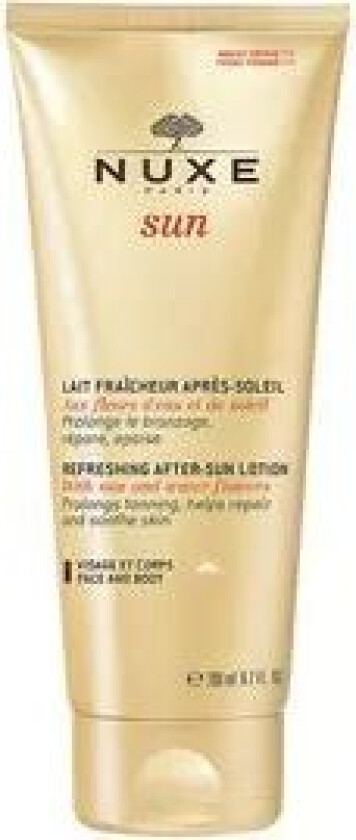 Sun Refreshing After Sun Lotion For Face & Body, 200 ml Nuxe After Sun