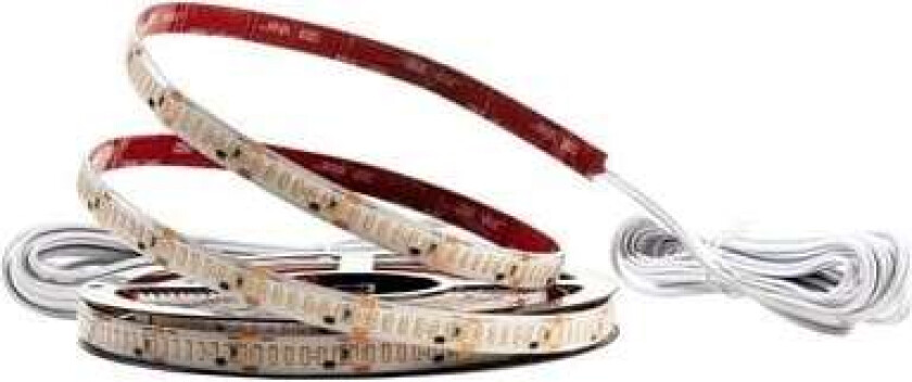 StripLine 5m, 9W/m, 3000K, med 2x5m kabel, IP54