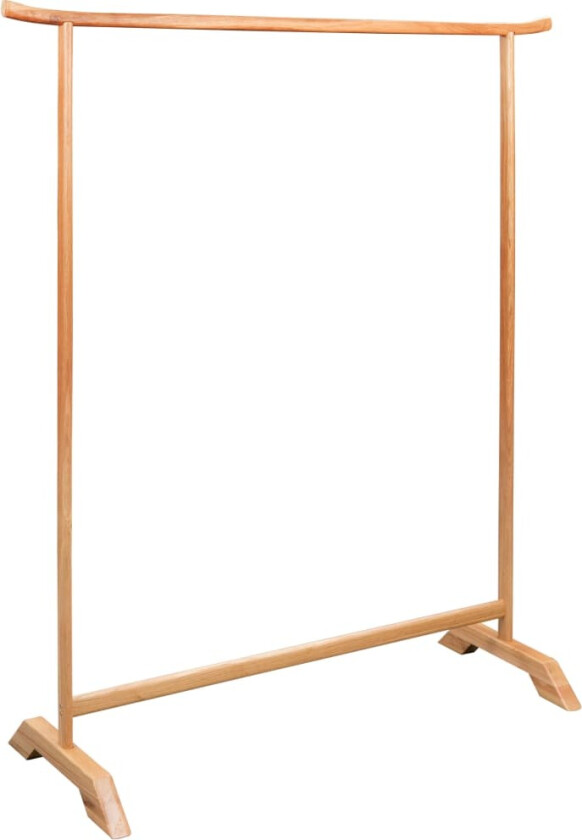 Klesstativ 125x150 cm heltre eik