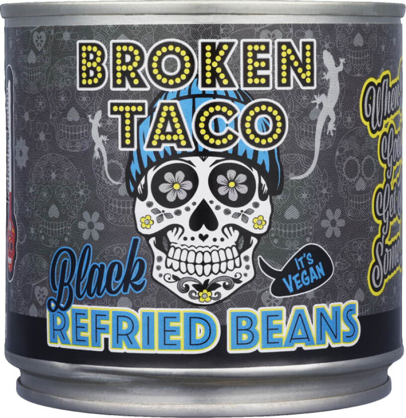 Refried Beans Black 400g