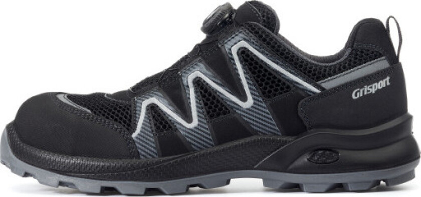 vernesko 70264, med BOA-lukking, S1P sort, størrelse 42