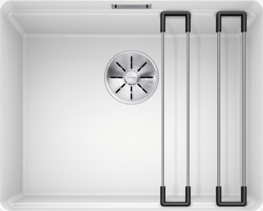 Etagon 500-F UXI kjøkkenvask, 52,7x42,7 cm, hvit