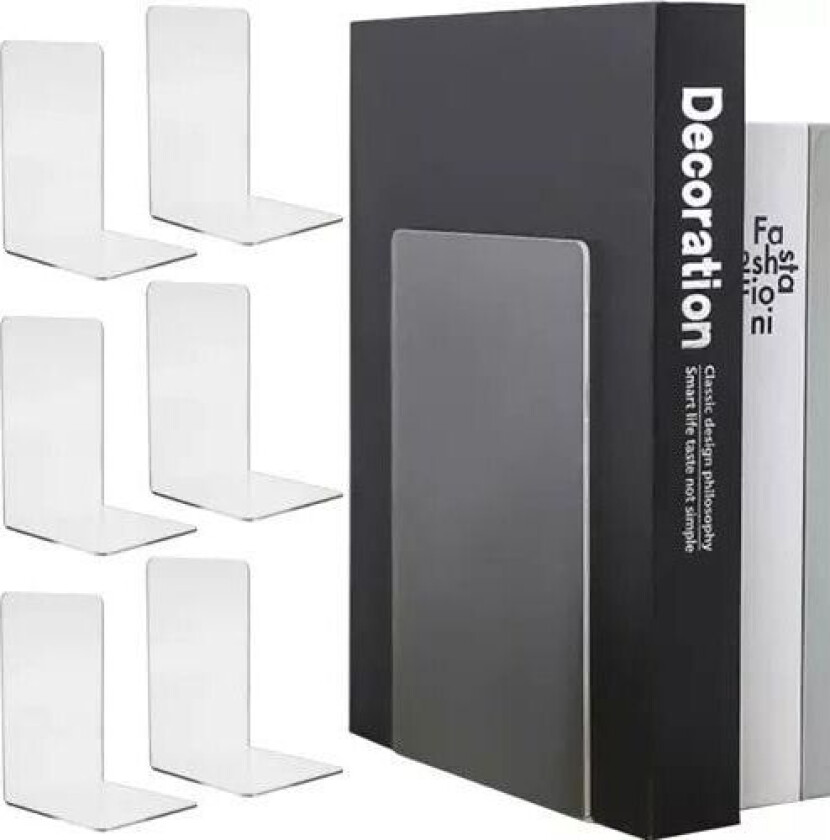 Bilde av Bokstöd Set i Akryl - 6 st