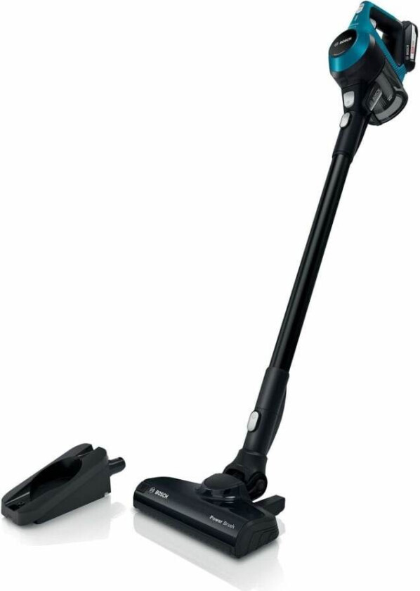 Serie 6 BBS611LAG - Støvsuger - pinne/håndholdt (2-i-1) - uten pose - uten kabel - blå