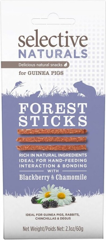 Naturals Forest Sticks 60 g