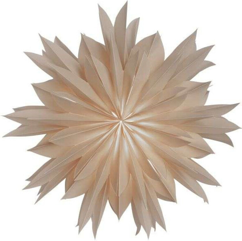 Athena adventsstjerne Ø 50 cm Beige