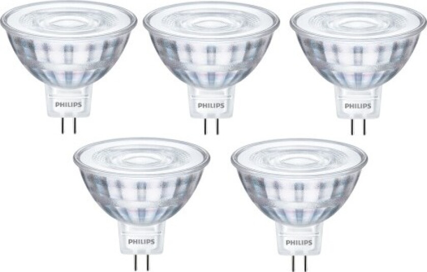 CorePro LED GU5,3 stift pære, 4,4W, 5-pak