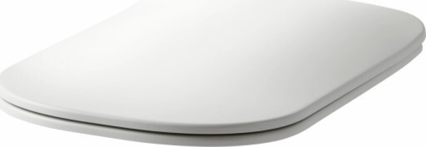 Bilde av Tribeca toalettsete, soft close, avtagbar, matt hvit
